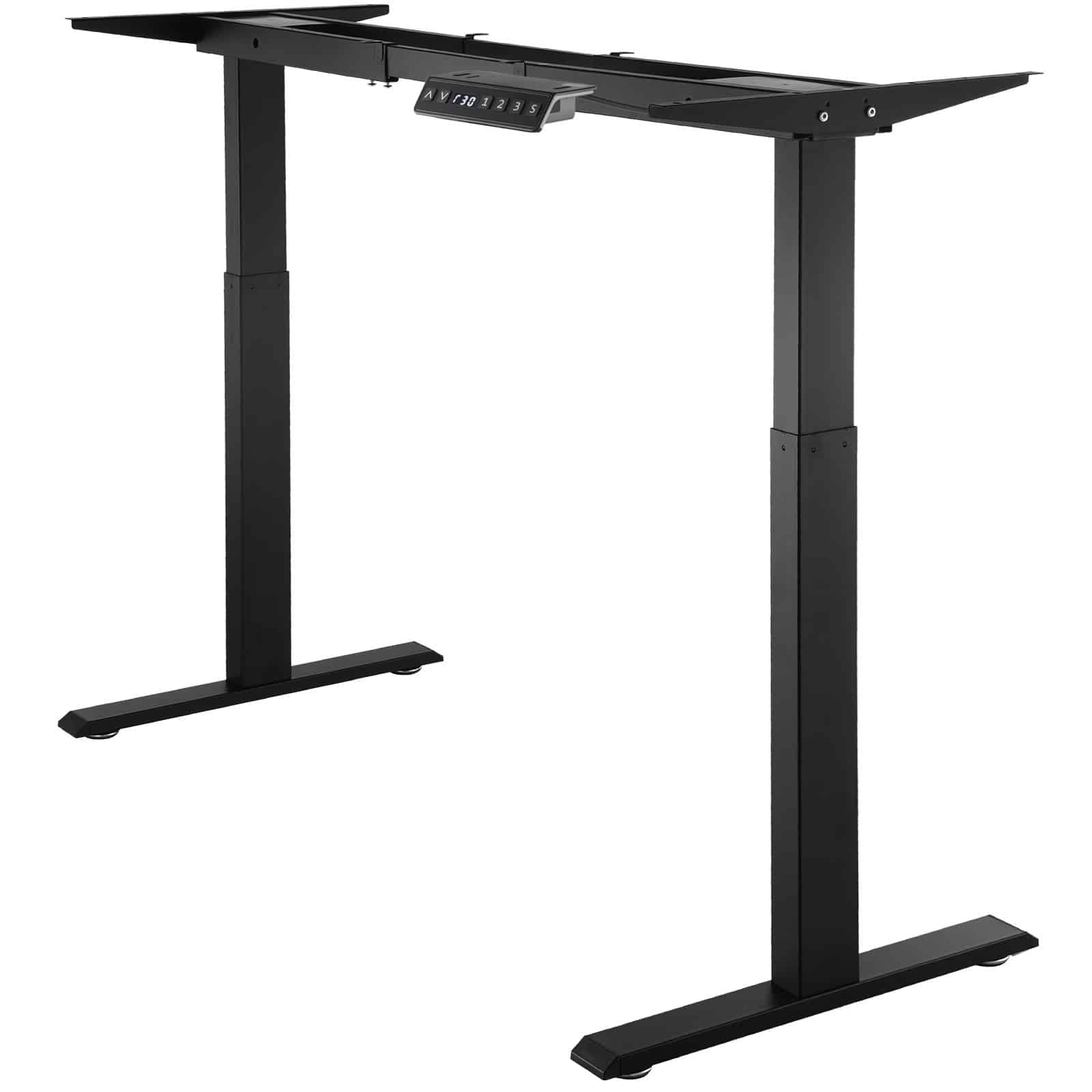 VEVOR Electric Standing Desk Frame, Dual Motor, Adjustable Height 70–117 cm, Black, Fits 120–210 cm Desktop, 125 kg Load — изображение 11