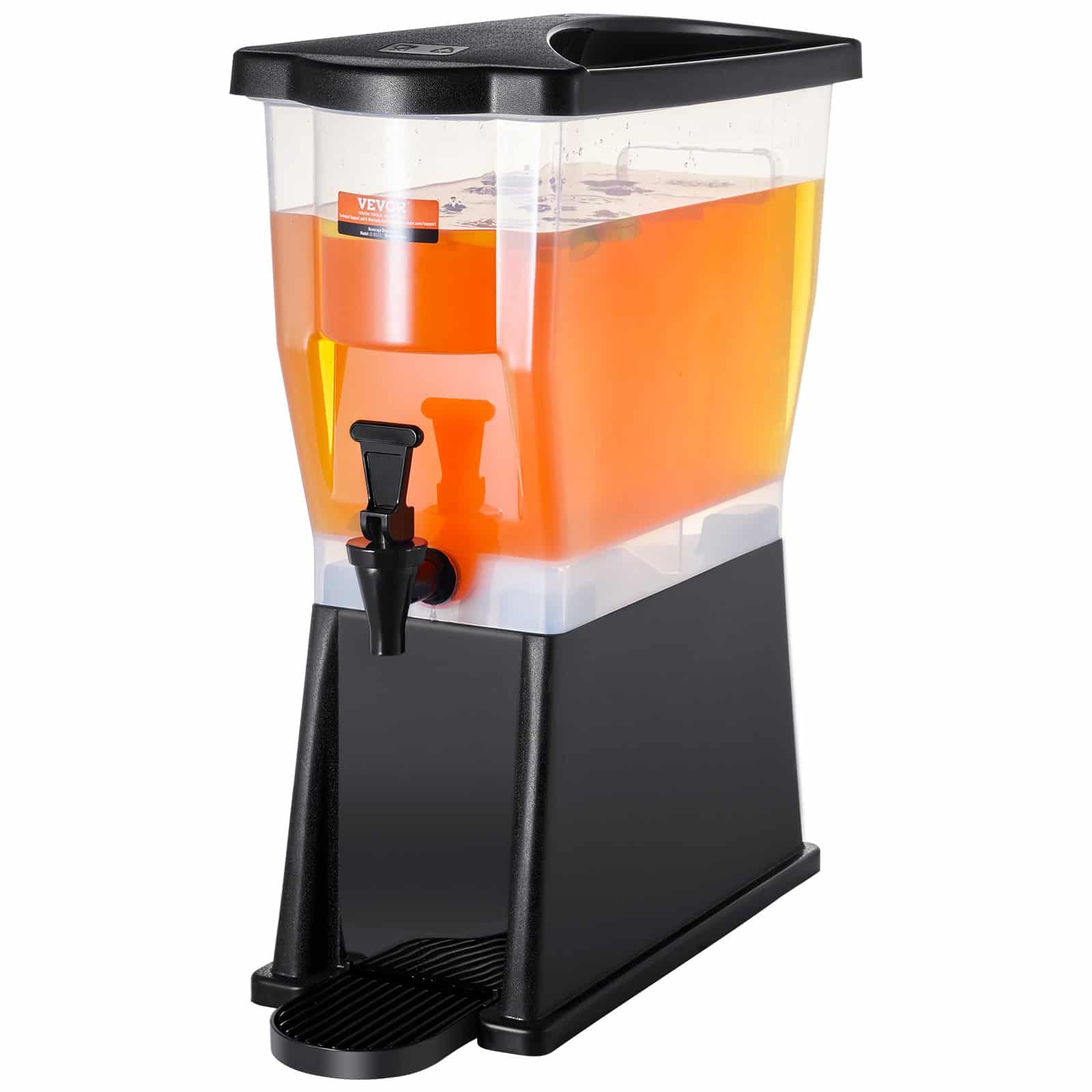 VEVOR 11.4L Plastic Beverage Dispenser with Stand & Spigot – Juice, Iced Tea, Water Container for Restaurants & Parties — attēls 12