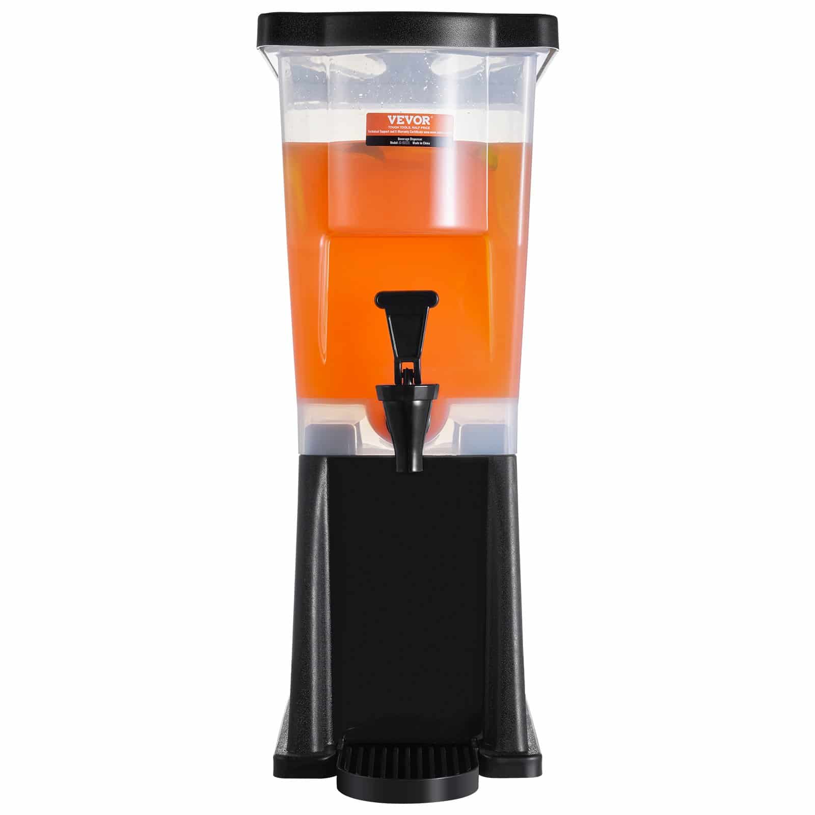 VEVOR 11.4L Plastic Beverage Dispenser with Stand & Spigot – Juice, Iced Tea, Water Container for Restaurants & Parties — attēls 9