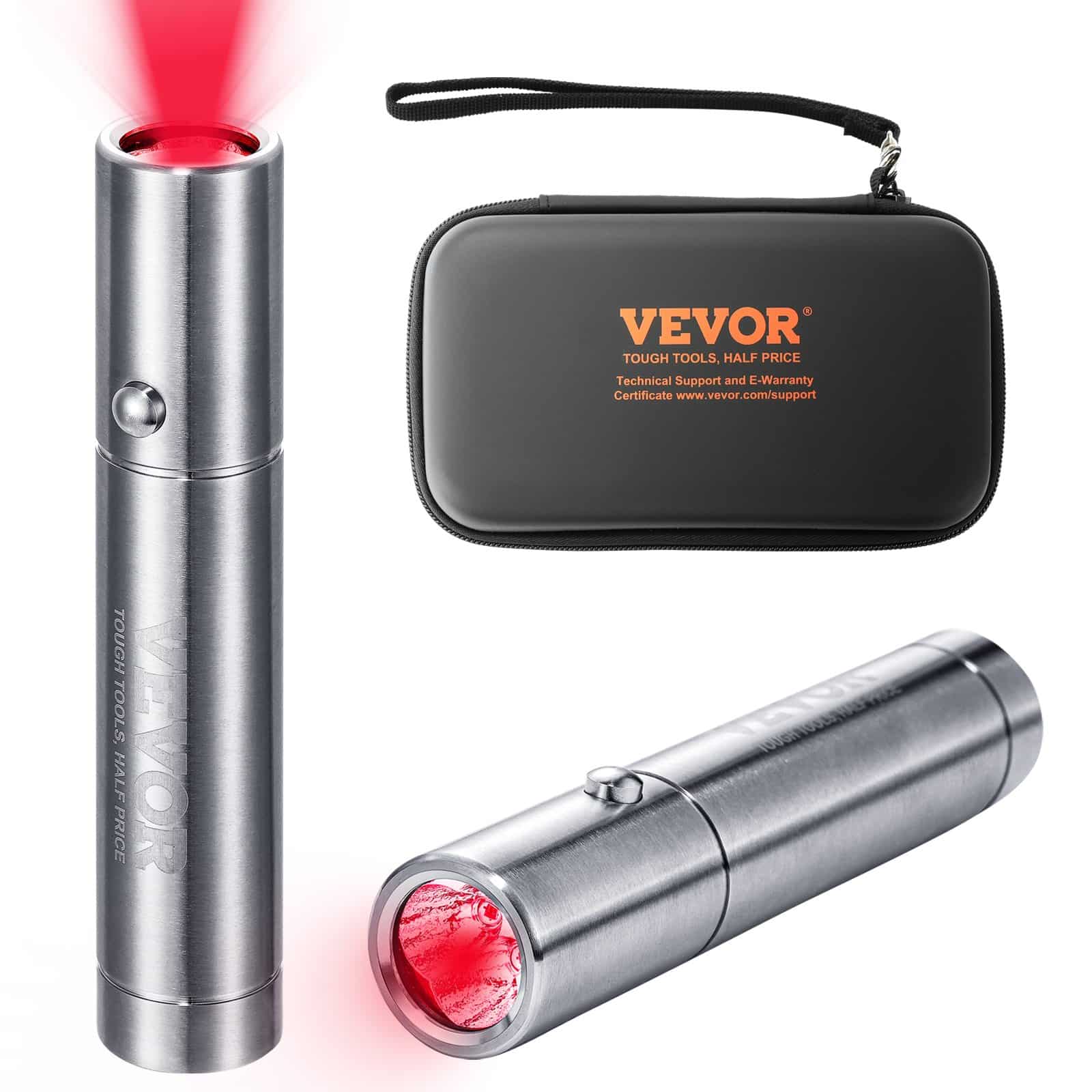 VEVOR Handheld Red & Near Infrared Light Therapy Device with 3 Wavelengths for Pain Relief, Healing & Skin Care, 5000mAh Battery — attēls 12