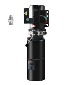 Гидравлический насос VEVOR 9.5L 220V одностороннего действия для прицепов, мотор 2.2kW, 3200 PSI, стальной бак