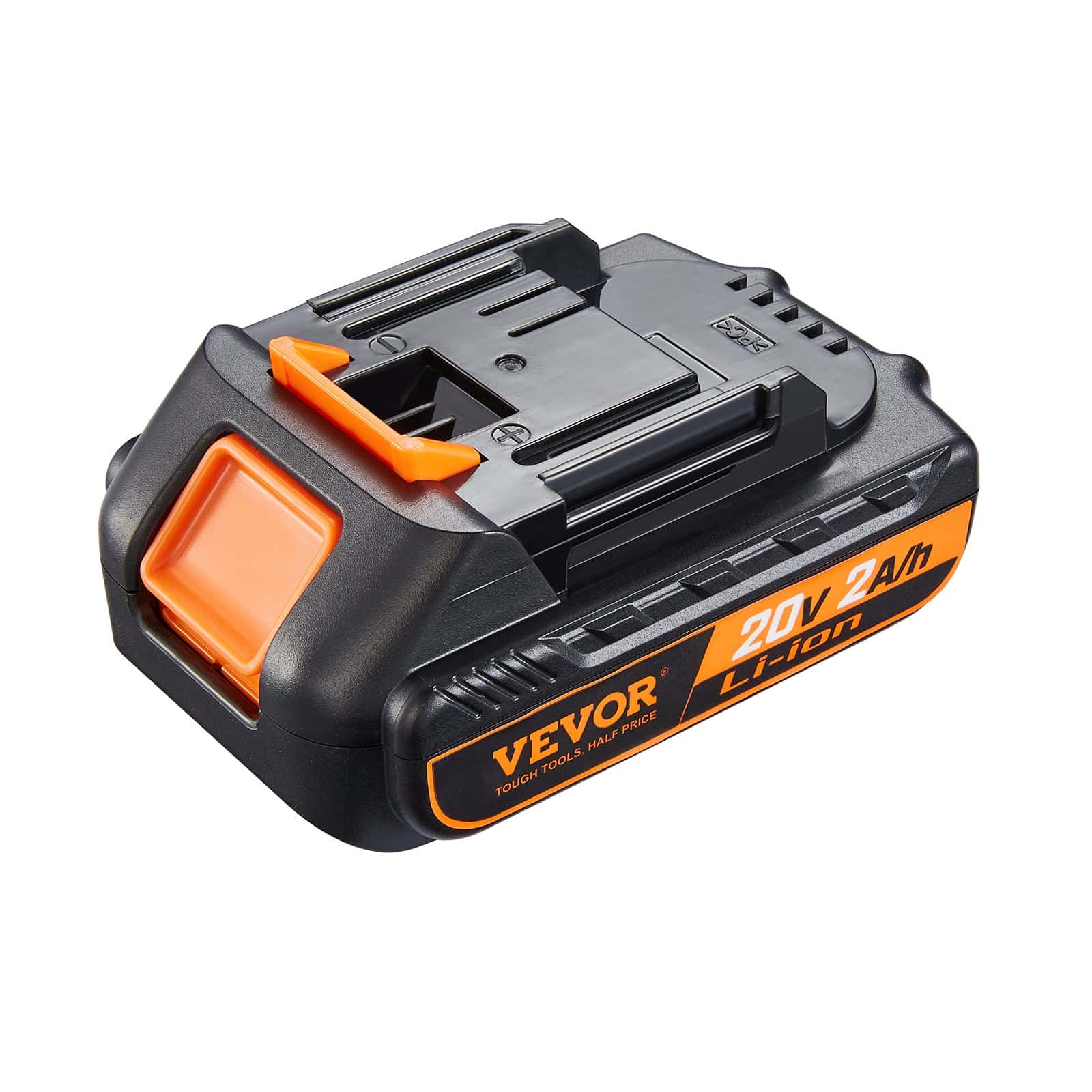 VEVOR 20V 2.0Ah Li-Ion аккумулятор – мощная сменная батарея для беспроводных электроинструментов, 2000mAh, 20A