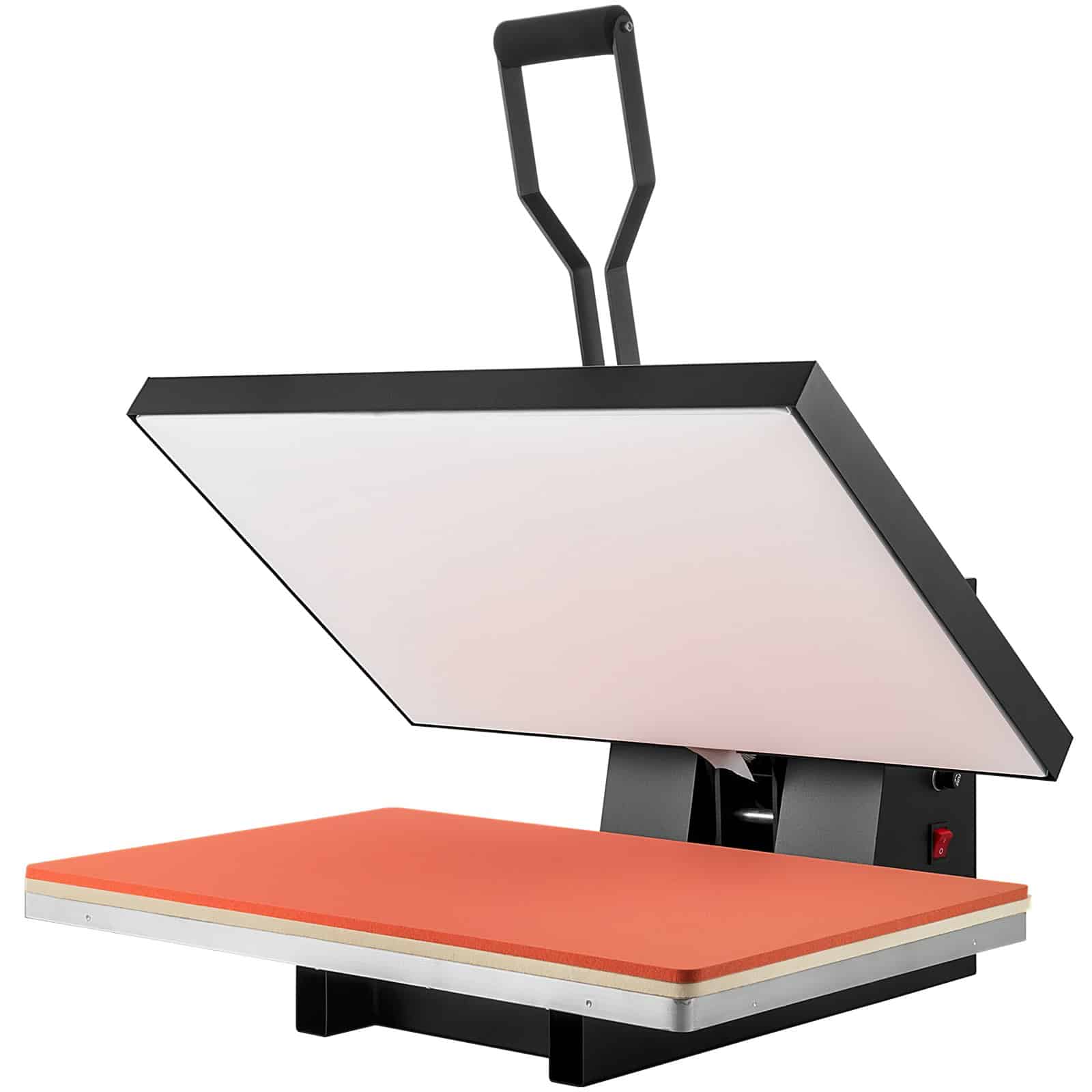 VEVOR 40,6x61cm Siltuma Preses Mašīna ar Digitālo Vadību, Teflona Pārklājumu DIY T-kreklam & Tekstila Sublimācijas Transferiem