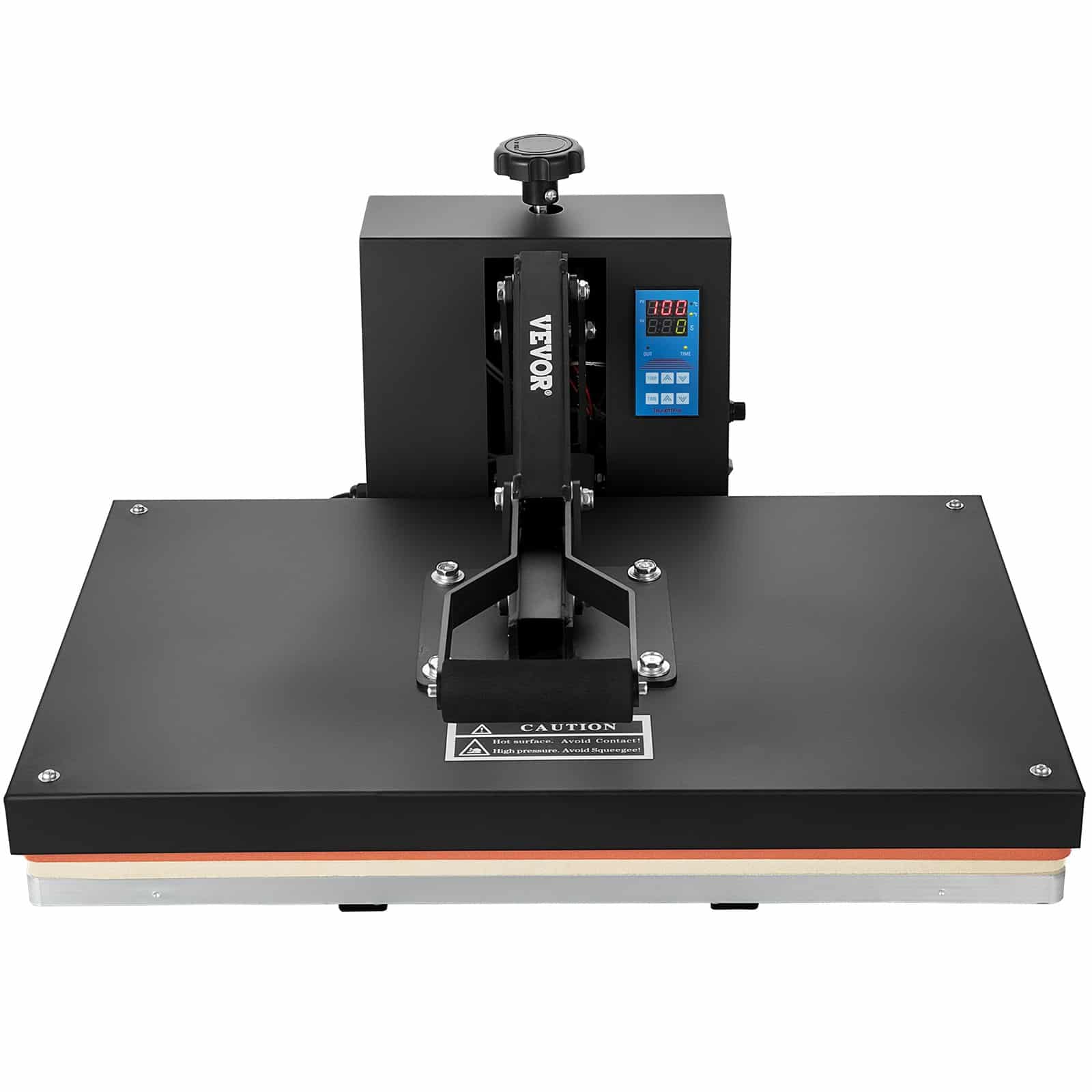 VEVOR 40.6x61cm Heat Press Machine with Digital Control, Teflon Coating for DIY T-Shirt & Textile Sublimation Transfers — attēls 12