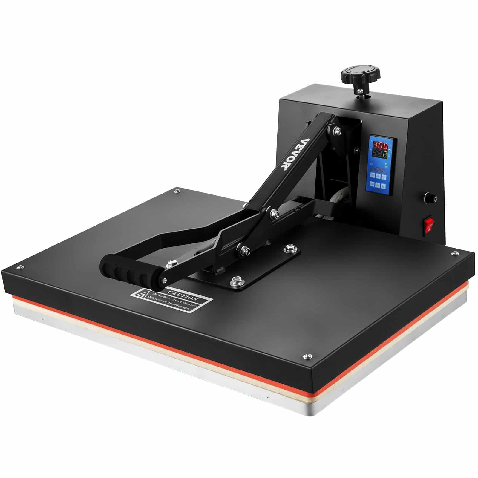 VEVOR 40.6x61cm Heat Press Machine with Digital Control, Teflon Coating for DIY T-Shirt & Textile Sublimation Transfers — attēls 9
