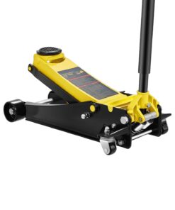 VEVOR низкопрофильный домкрат на 4 тонны с двумя поршнями, диапазон подъема 100–533 мм, прочная стальная конструкция