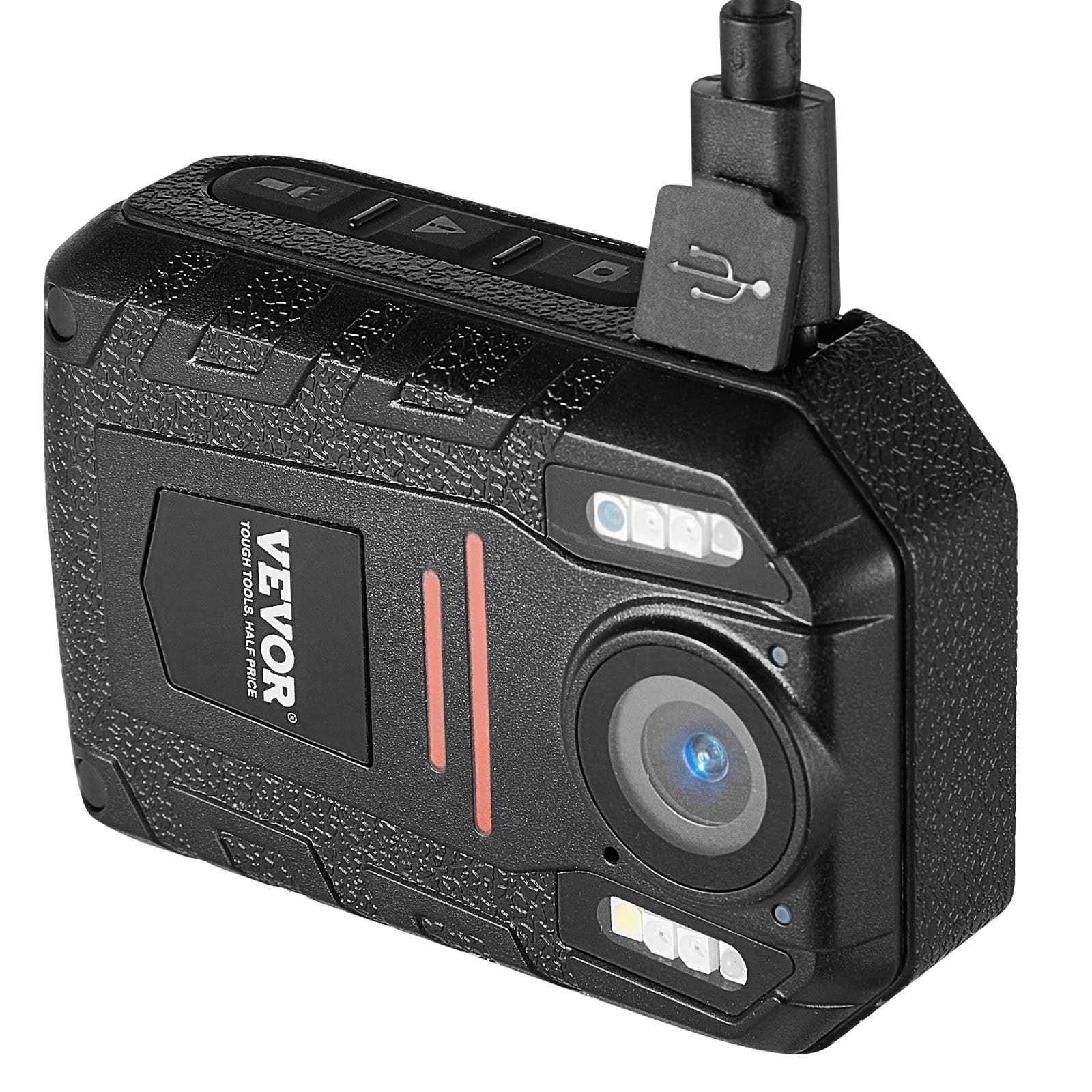 VEVOR 2K HD Police Body Camera with 64GB, Night Vision, Waterproof, 2850mAh Battery, 2" LCD, for Law Enforcement - Image 11