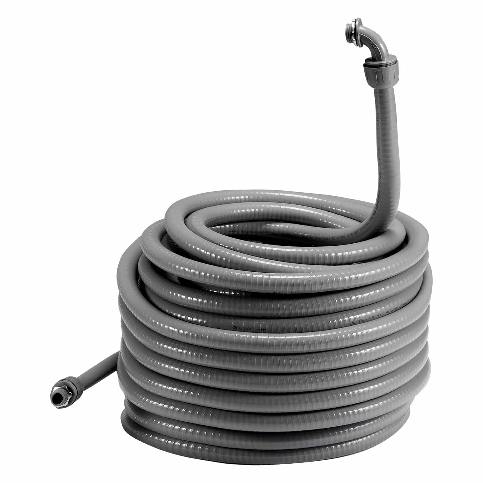 VEVOR 25.4mm Flexible Liquid-Tight PVC Electrical Conduit 30.5m with IP65 Rating and Connectors – Non-Metallic, Flame-Retardant – Paveikslėlis 12