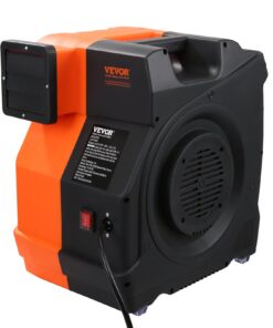 VEVOR 1100W Inflatable Blower, 1.5/1.7 HP, 3100 RPM Electric Air Pump for Bounce Houses & Waterslides, IP24, UL Tested