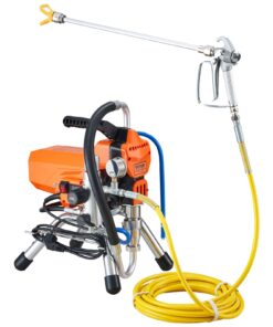 VEVOR 2200W Airless Paint Sprayer with 9m Hose, 2L/min Flow, 207bar Pressure for Interior & Exterior Painting