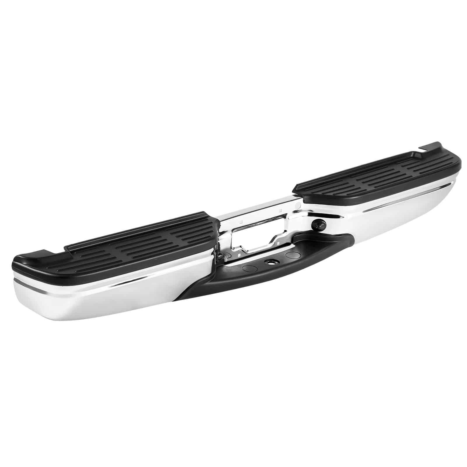 Chrome Steel Rear Step Bumper for Ford F250/F350 Super Duty 1999–2007, with Step Pad & Plate Light, FO1101141 - Зображення 12