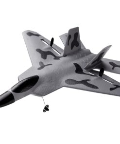 VEVOR F-22 RC літак з 2.4 ГГц дистанційного, 6-осьовий гіроскоп, 2 батареї, 150 м діапазон, легко літати планер для дітей & дорослих