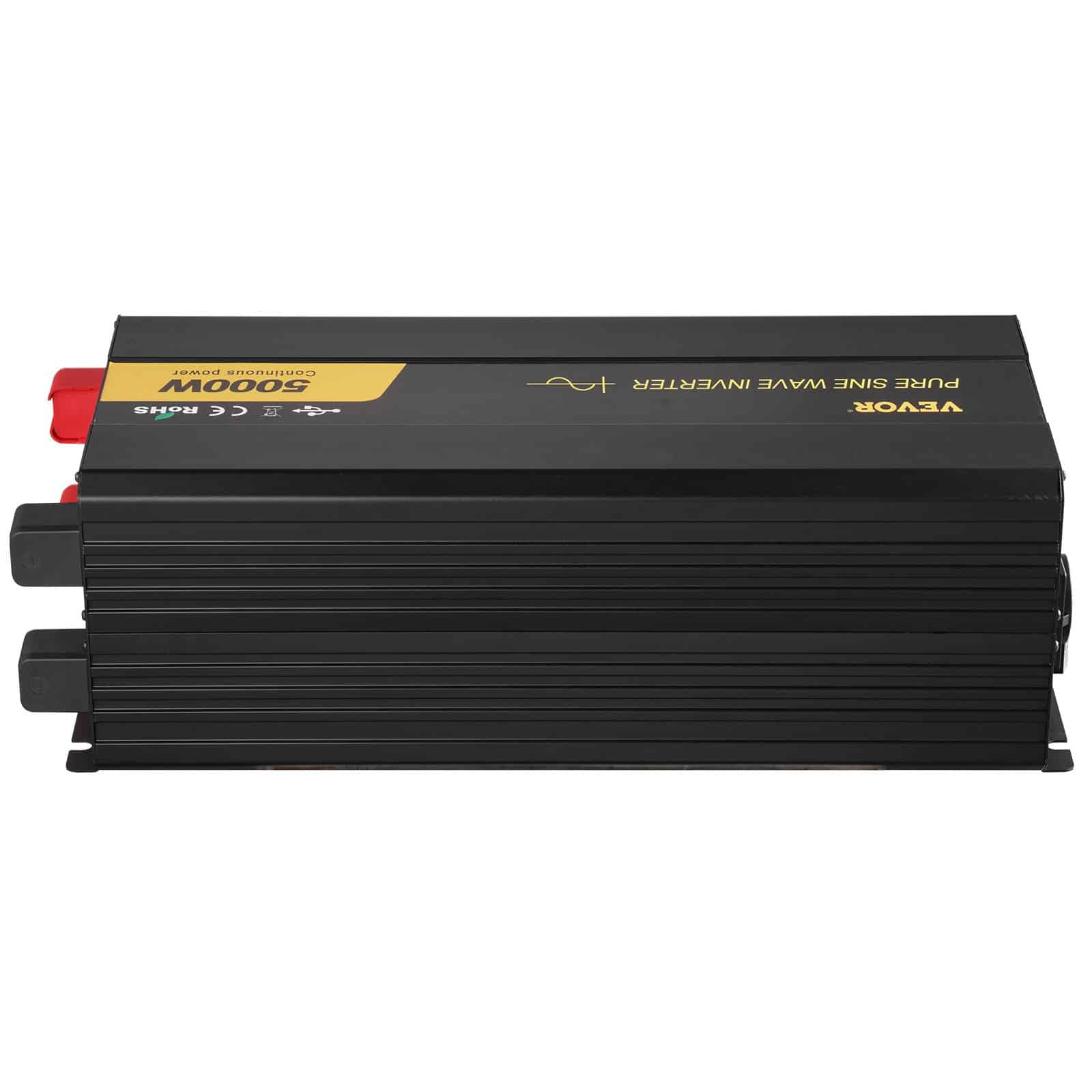 VEVOR 5000W Pure Sine Wave Inverter, 12V DC to 230V AC with LCD, USB, Remote, for Car, RV, Truck, Solar, Camping - Image 8