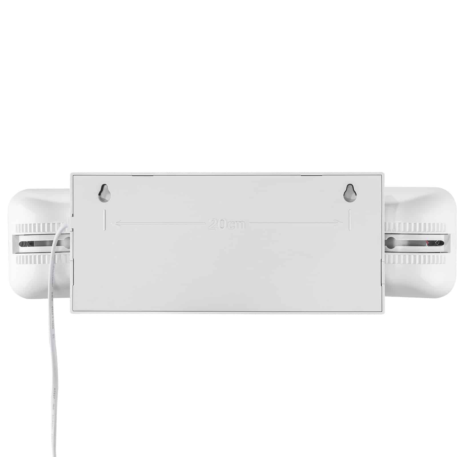 VEVOR 24-Pack 3W LED Emergency Exit Lights, 180 Min Backup, Adjustable Heads, Fire-Resistant, Wall/Ceiling Mount — attēls 10