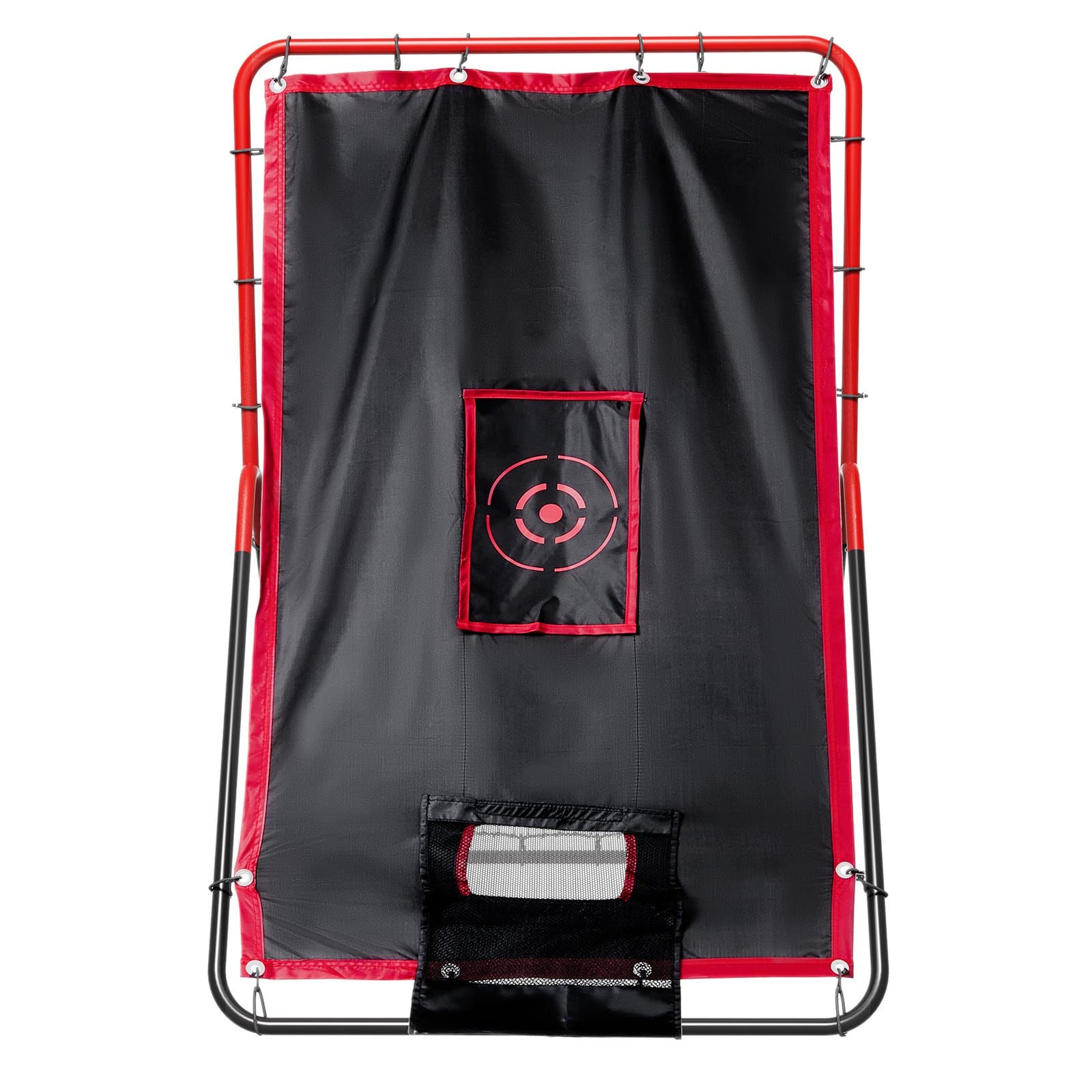 VEVOR 2-in-1 Baseball & Softball Rebounder Net, 90x135 cm Pitchback Trainer for Throwing & Fielding Practice - Зображення 12