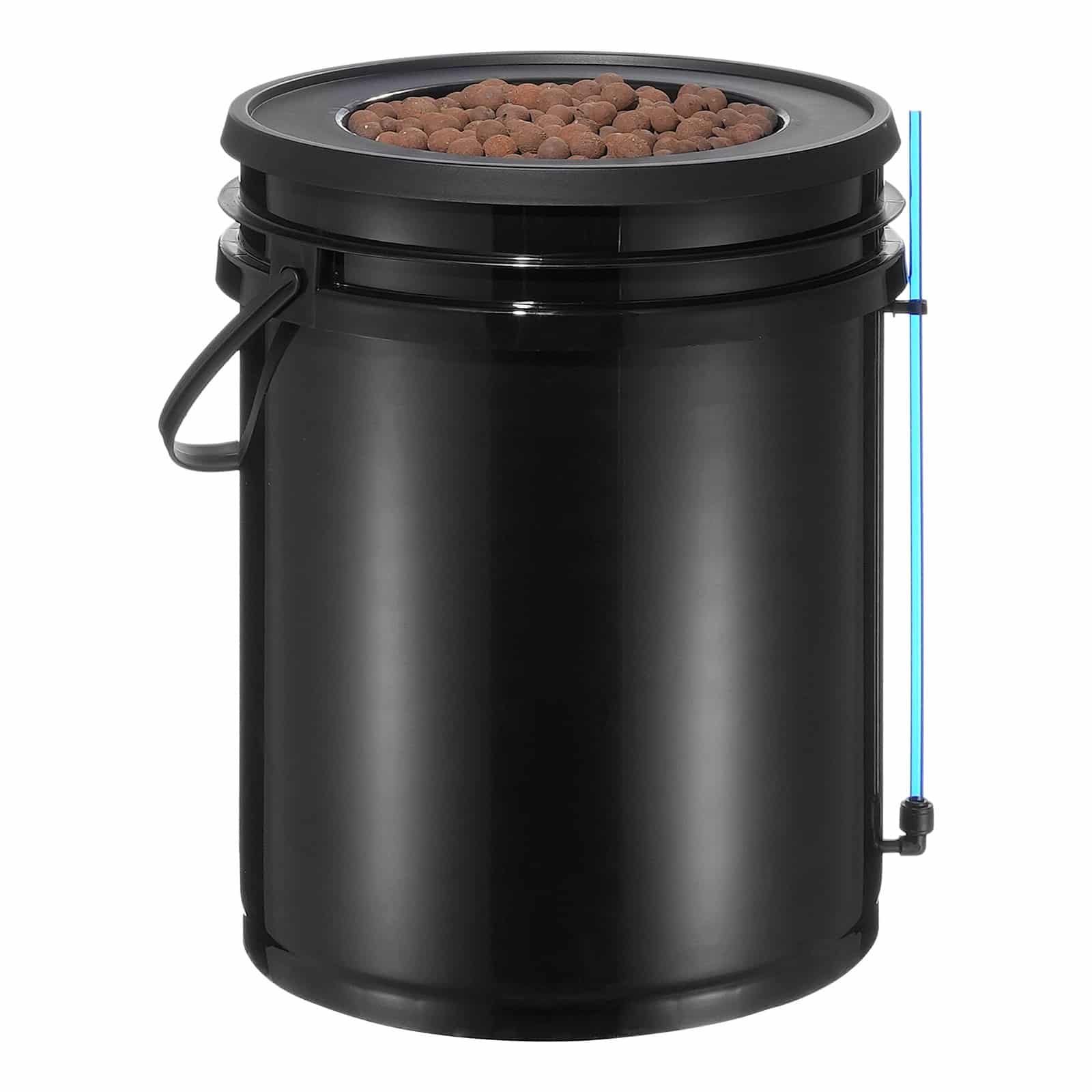 VEVOR 2-Bucket 18.9L DWC Hydroponic Grow System with Top Drip Kit, Air Pump & Stones for Leafy Vegetables - Зображення 12