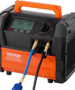 двоциліндрова портативна машина для відновлення холодоагенту VEVOR 1 HP, двигун 3000 об/хв, для систем опалення, вентиляції та кондиціонування, автомобілів і кондиціонування
