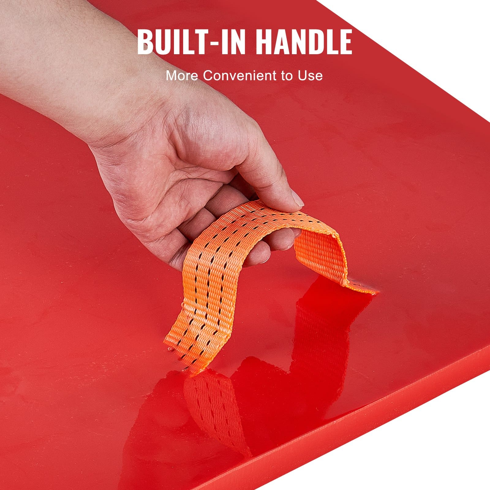 VEVOR Concrete Stamp Mat 59x59 cm Polyurethane Texturing Skin Mold with Wood Texture for Floors, Patios, Walls — изображение 5