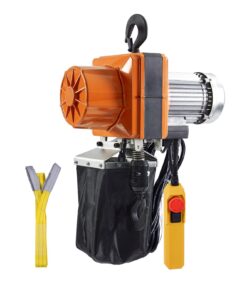 VEVOR Электрическая Цепная Таль 998кг, 3м Высота Подъема, 3.2м/мин Скорость, 230В, Цепь G100, 3м Проводной Пульт