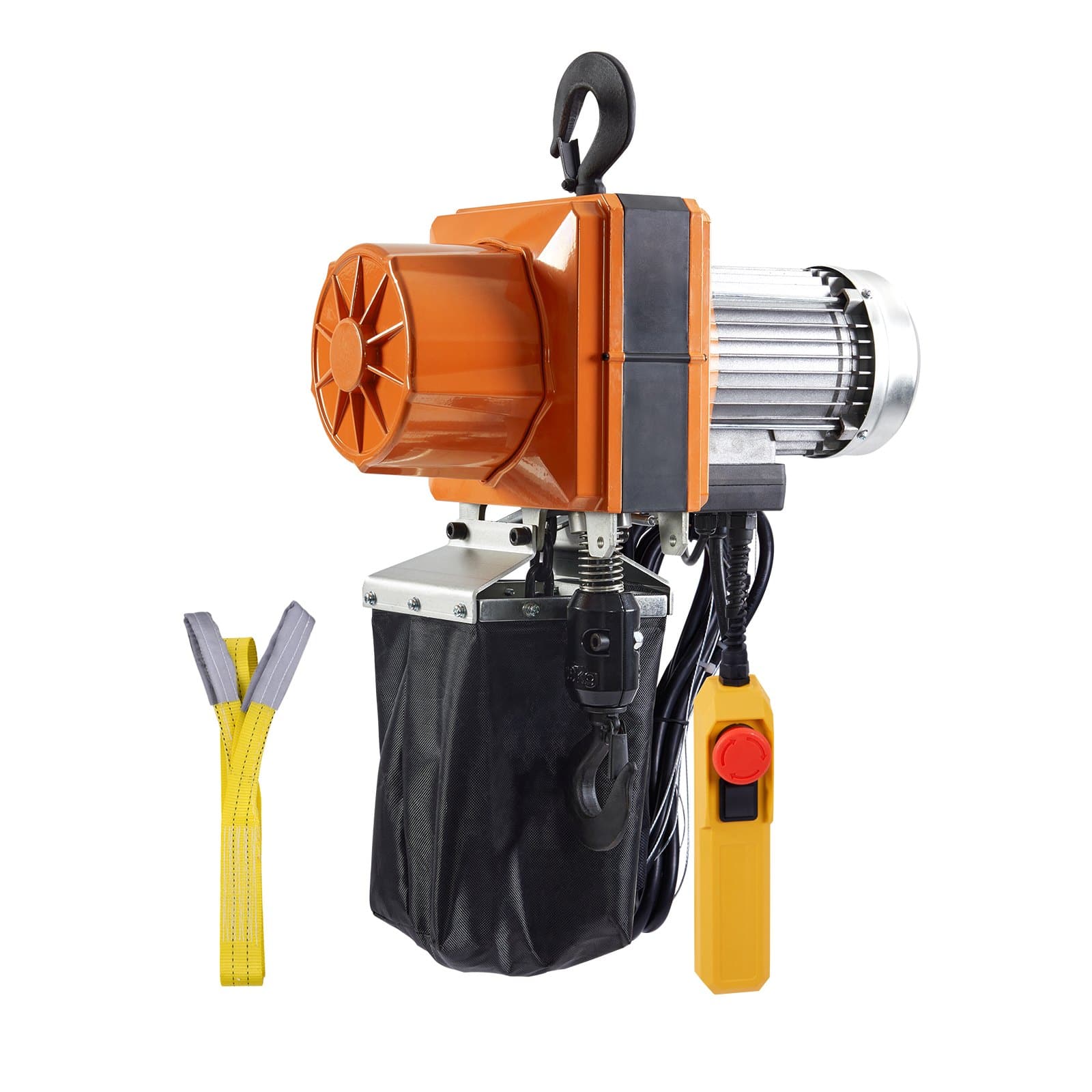 VEVOR Elektriskais Ķēdes Pacēlājs 998kg, 3m Pacelšanas Augstums, 3.2m/min Ātrums, 230V, G100 Ķēde, 3m Vadu Pults