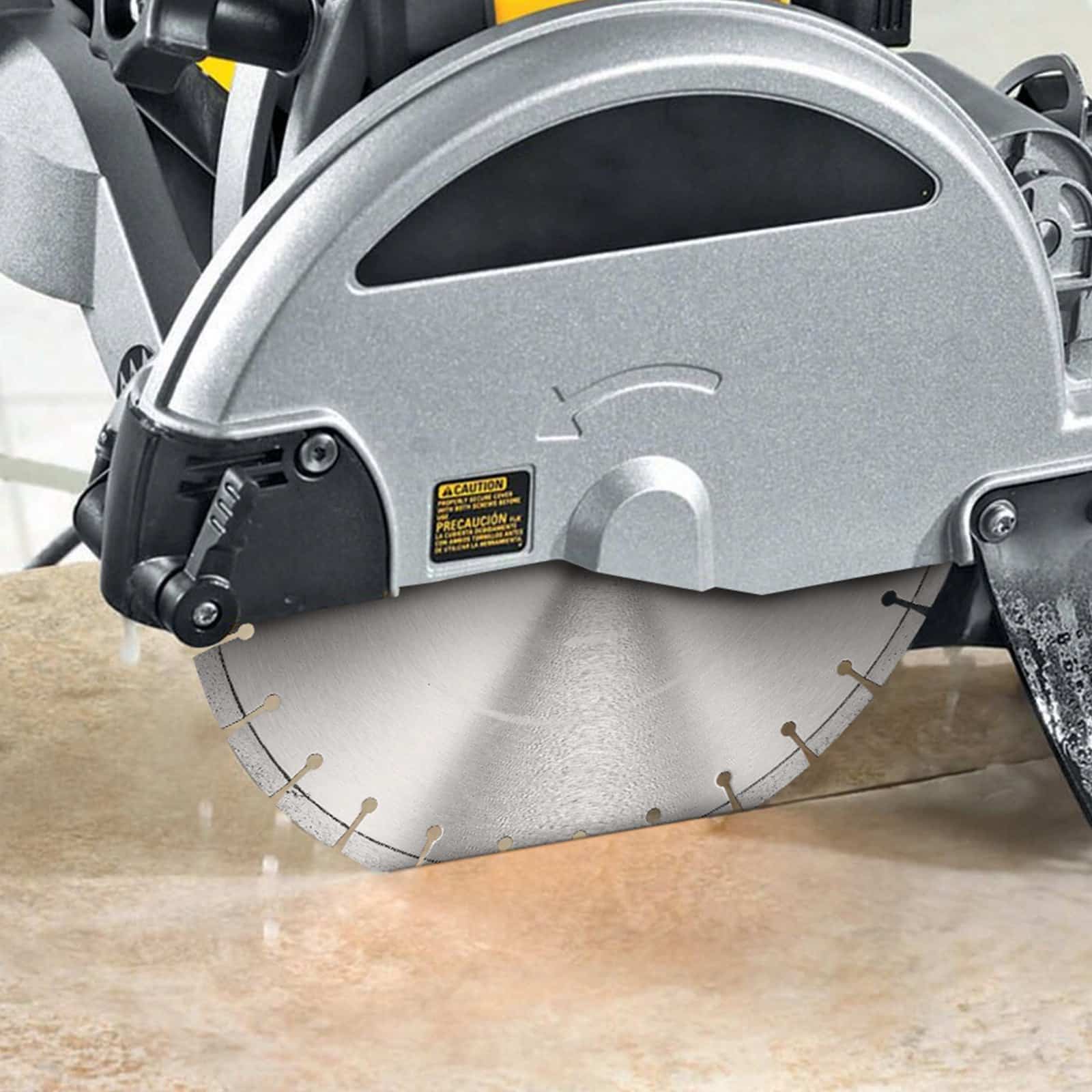 VEVOR 400mm Diamond Concrete Saw Blade, 12mm Flat Teeth, Universal 25.4mm Arbor, Wet/Dry Cut for Concrete, Brick, Tile — изображение 8