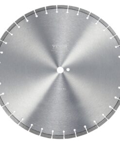 VEVOR 3PCS 350mm Diamond Saw Blades for Concrete, Tile & Stone, 12mm Segments, 25.4mm Arbor, Wet/Dry Cutting