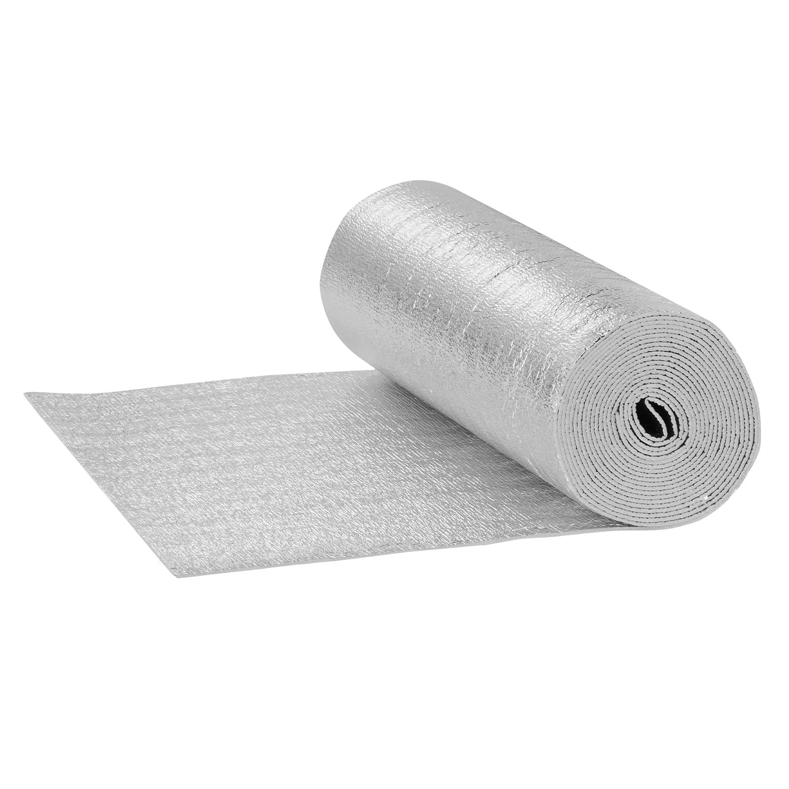 VEVOR Thermal Insulation Roll 3.2mm, 61x762cm, Double-Sided Aluminum Foil with EPE Foam Core, Reflective Barrier for Roof, RV, Window – Paveikslėlis 10