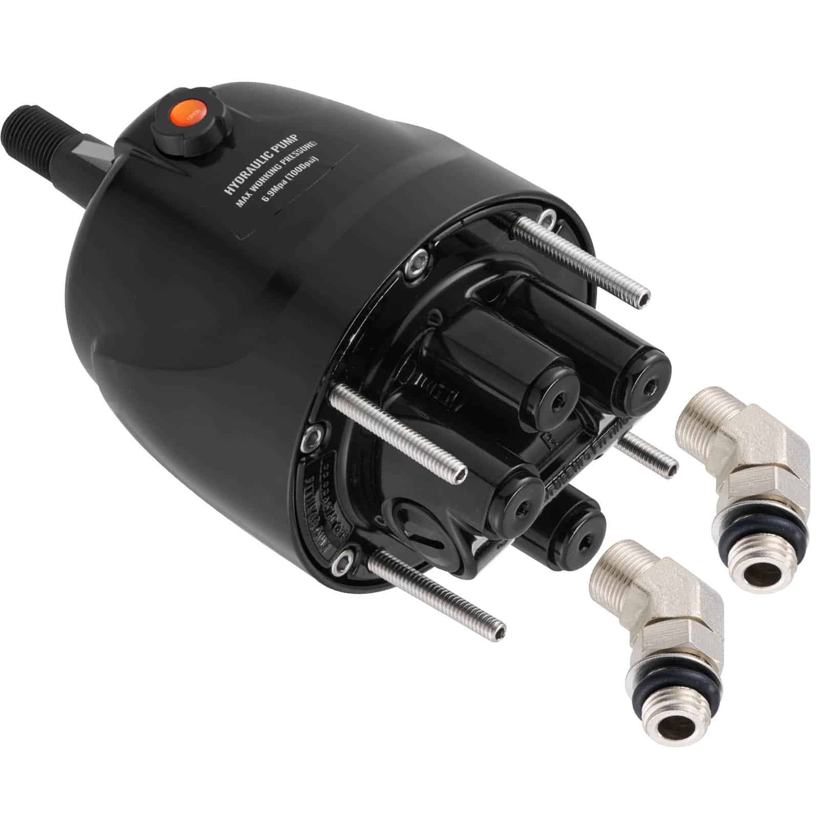 VEVOR 1.7L Hydraulic Steering Helm Pump HH5271-3 for Boats up to 300HP, Front Mount, Corrosion-Resistant, Up to 96 km/h - Зображення 12