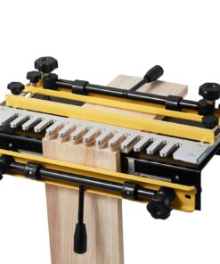 VEVOR Шаблон ласточкин хвост 30,5 см с шаблоном 12,7 мм для точных полускрытых соединений, фрезы в комплекте, алюминий