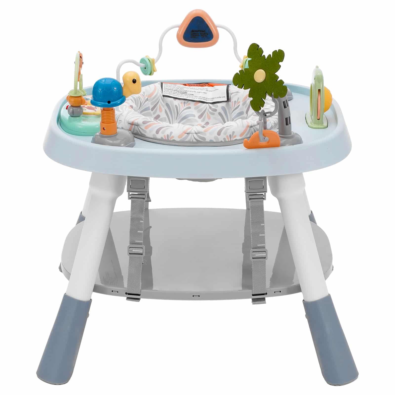 VEVOR 6-in-1 Baby Activity Center with 360° Rotating Seat, Adjustable Height, Learning Table & Toys for 6 Months to 6 Years — attēls 11