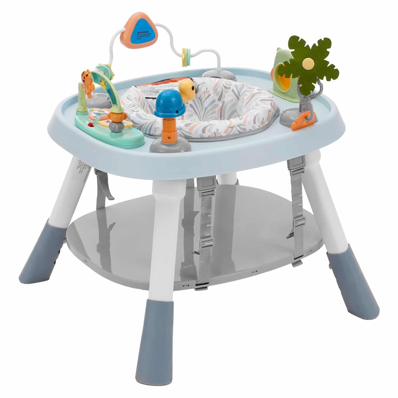 VEVOR 6-in-1 Baby Activity Center with 360° Rotating Seat, Adjustable Height, Learning Table & Toys for 6 Months to 6 Years — attēls 12