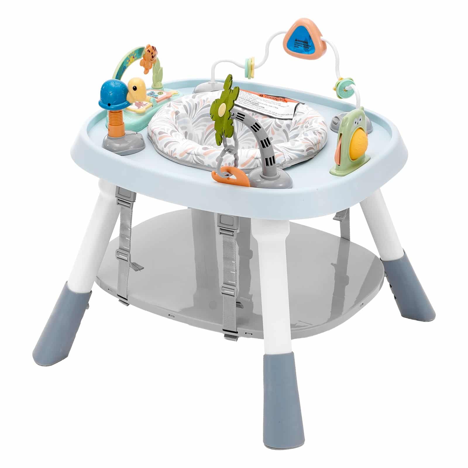 VEVOR 6-in-1 Baby Activity Center with 360° Rotating Seat, Adjustable Height, Learning Table & Toys for 6 Months to 6 Years — attēls 9
