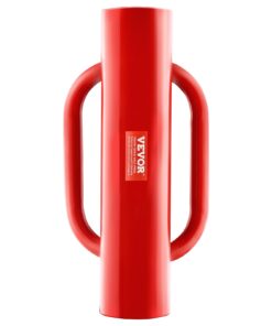 VEVOR ручной забиватель столбов с ручками, внутренний диаметр 6.9 см, углеродистая сталь, антикоррозийное покрытие, 6.35 кг