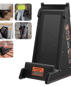 VEVOR Ladder Leveling Tool 172.4 kg Load Capacity – Anti-Slip PP Support for Uneven Ground, Slopes & Rooftops, with Storage