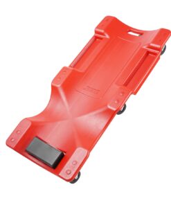 VEVOR Автомеханик Крипер 1016мм, Грузоподъемность 158.8кг, HDPE Корпус, Мягкий Подголовник, Лотки для Инструментов, 6 Колес