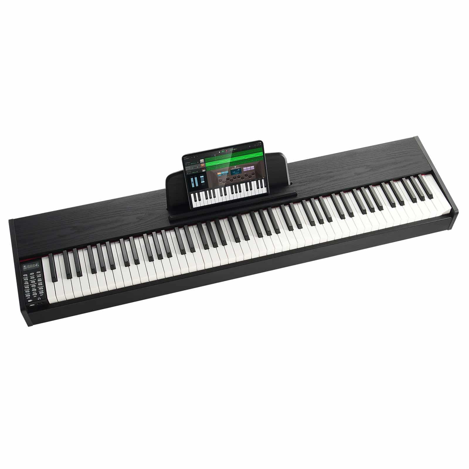VEVOR 88-Key Fully Weighted Digital Piano with Dual Keyboard, 200 Tones, Bluetooth/MIDI, Speakers, Pedal & Headphone - Pilt 9