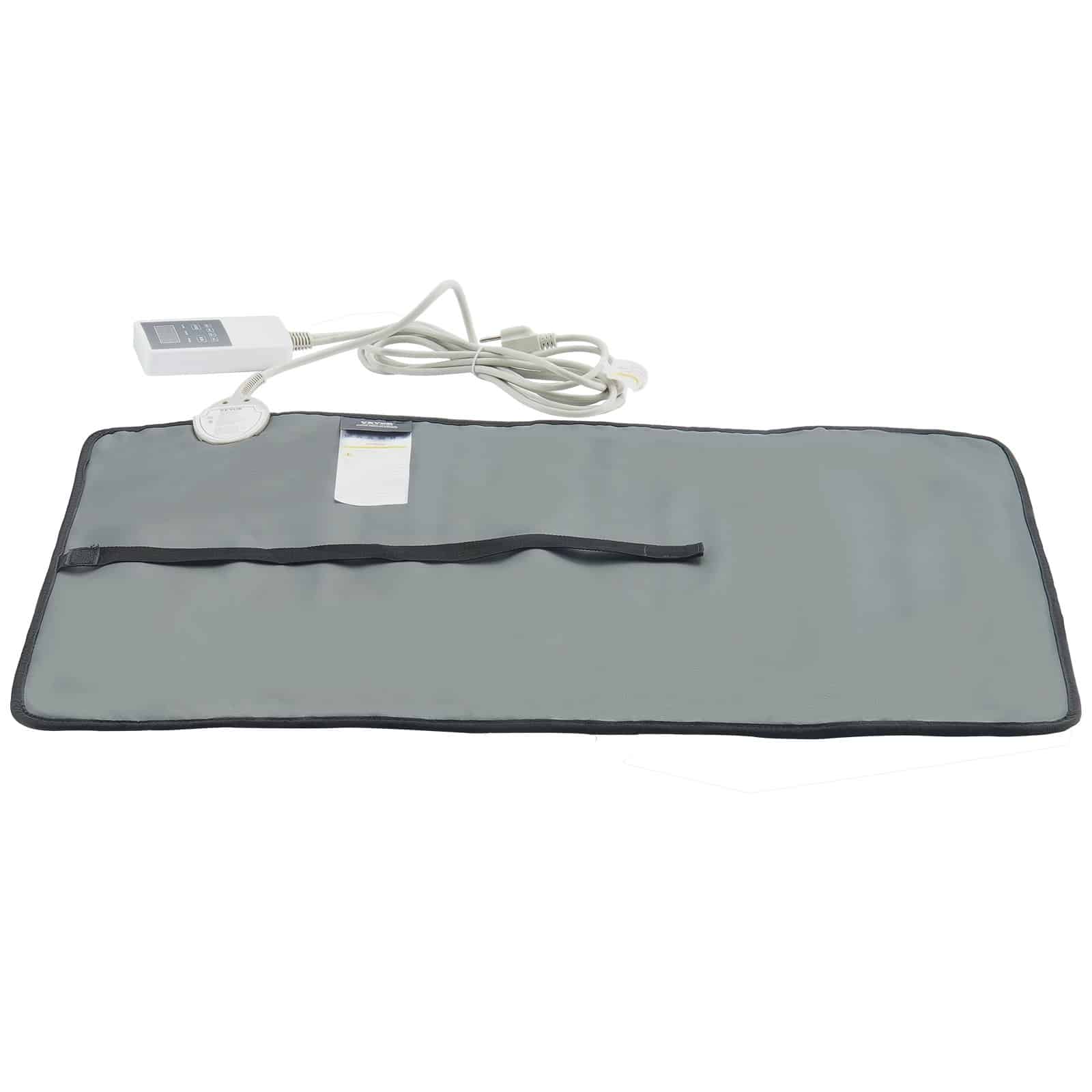 VEVOR Far Infrared Heating Pad with 48 Jade & 24 Tourmaline Stones, Smart Temp Control, Medium Size 80.5x55.9cm, Pain Relief - Pilt 10