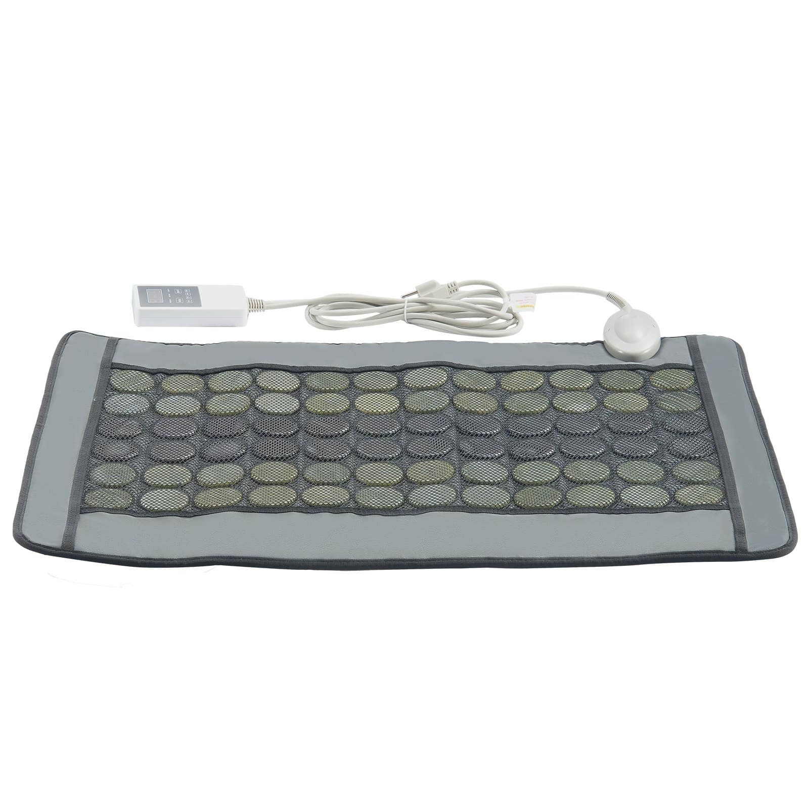VEVOR Far Infrared Heating Pad with 48 Jade & 24 Tourmaline Stones, Smart Temp Control, Medium Size 80.5x55.9cm, Pain Relief - Pilt 9