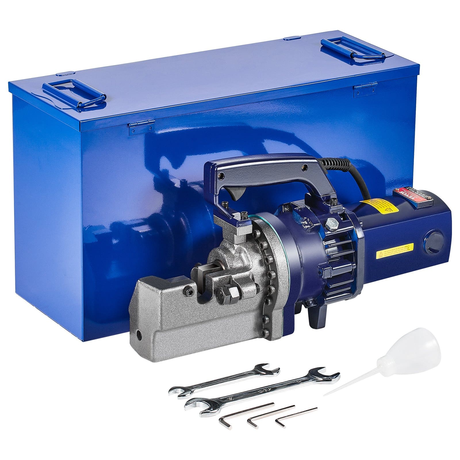 VEVOR 1700 W elektriline hüdrauliline armatuurvarras, lõikab 5,25 mm terasest armatuurvarras 4 s, külma sädemevaba lõikamine, korpuse ja õlipurgiga