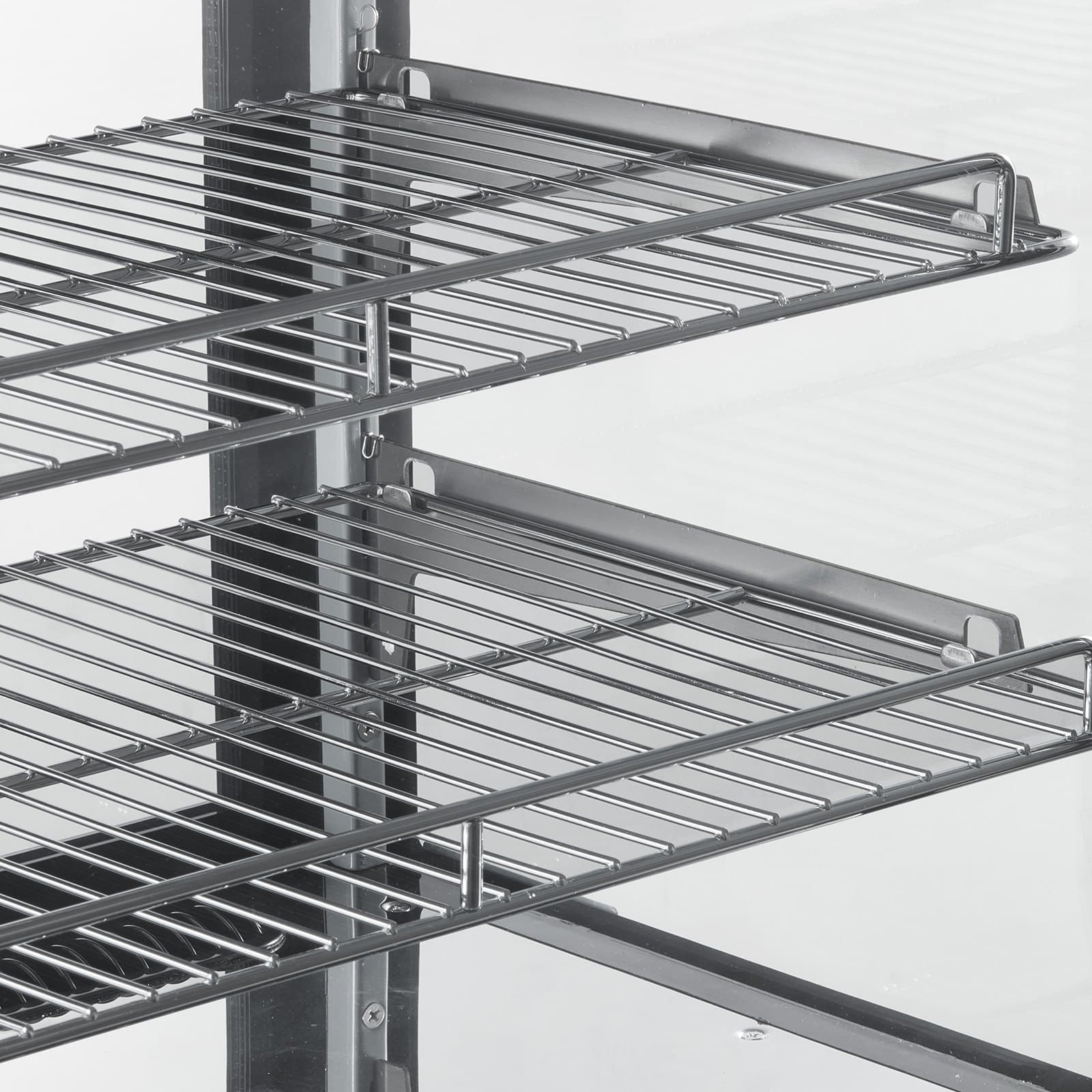 VEVOR 146L Countertop Refrigerated Display Case, 2-Tier LED Pastry Fridge with Turbo Cooling for Bakery & Dessert Shops — изображение 12