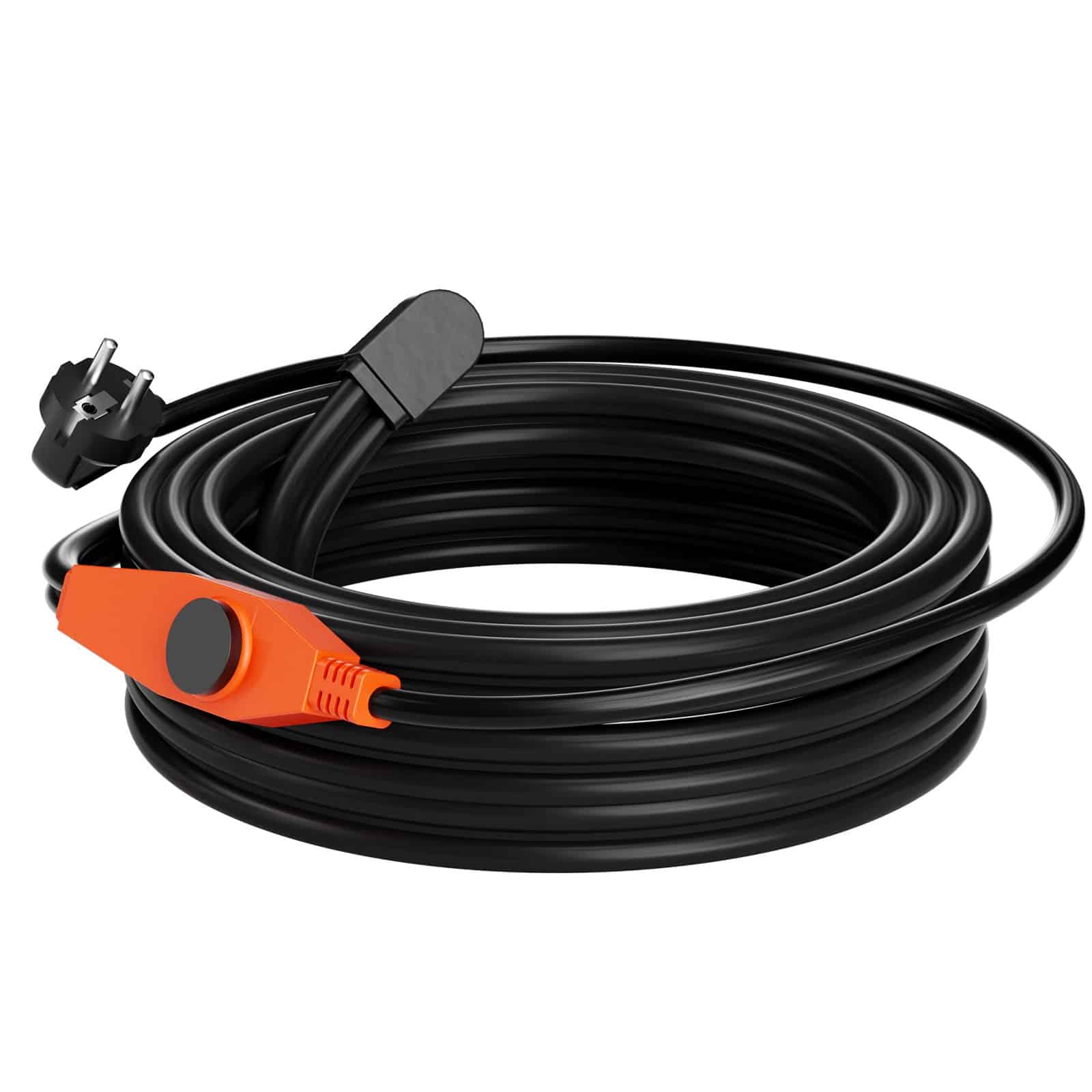 VEVOR 18m Pipe Heating Cable 23W/m with Thermostat – Waterproof Heat Tape for PVC, Metal & Plastic Pipes, Anti-Freeze - Зображення 11