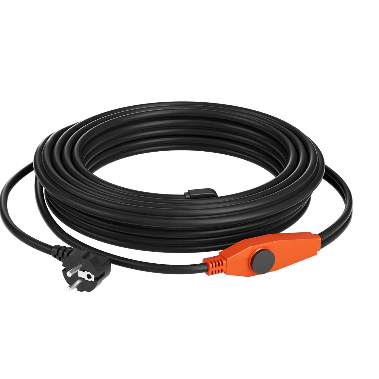 VEVOR 18m Pipe Heating Cable 23W/m with Thermostat – Waterproof Heat Tape for PVC, Metal & Plastic Pipes, Anti-Freeze - Зображення 12