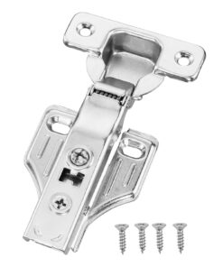 VEVOR Soft Close Cabinet Hinges 40 Pack, 100° Full Overlay Concealed Hinges for Framed & Frameless Cabinets with Screws