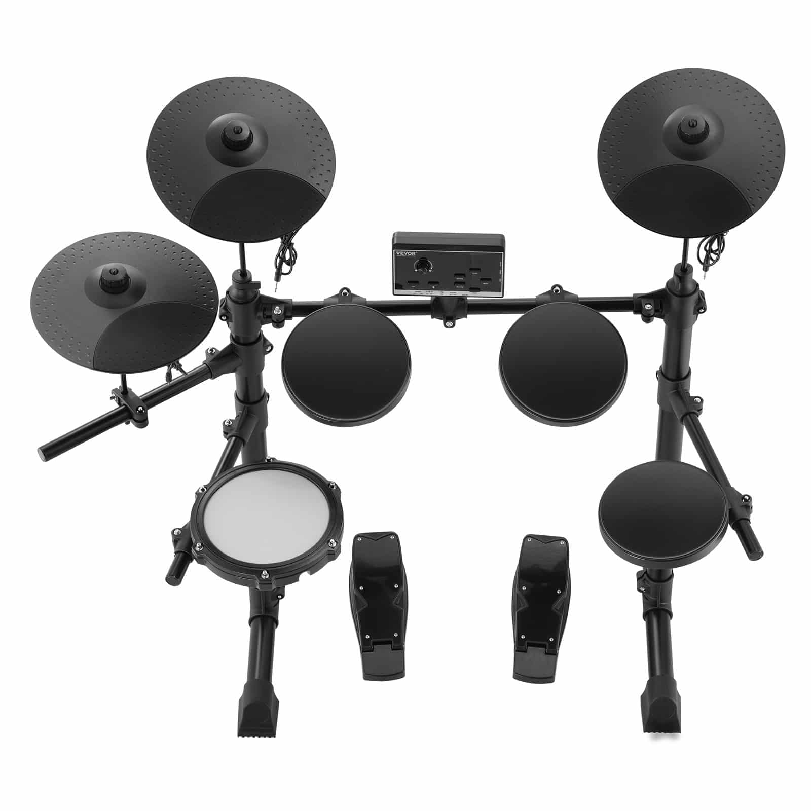 VEVOR Electronic Drum Kit with 15 Kits, 150 Sounds, Mesh Snare, MIDI, Cymbals, Headphones & Sticks – Beginner to Adult Set - Pilt 12