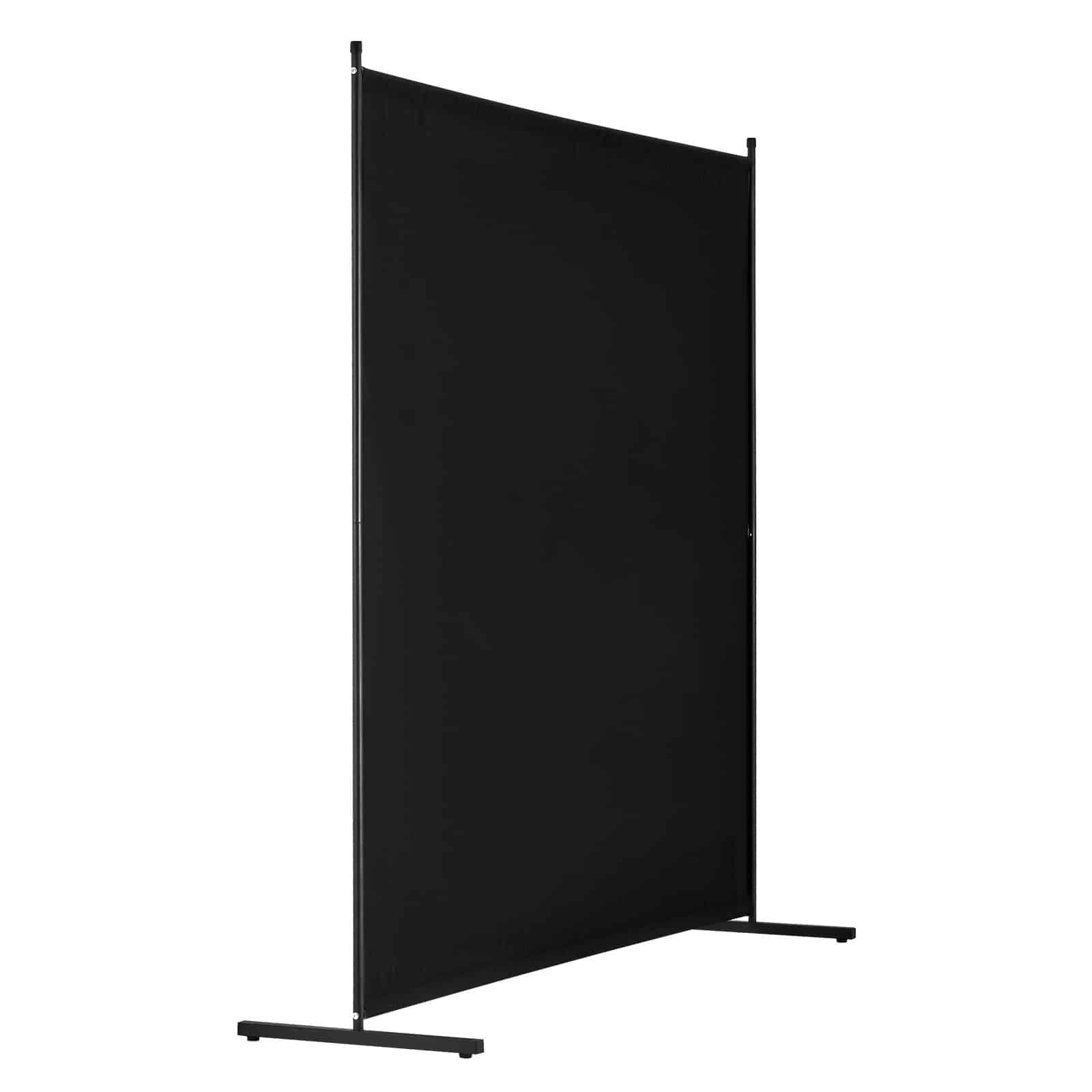 VEVOR 181x181 cm Freestanding Room Divider, Waterproof Oxford Fabric Privacy Screen for Home, Office, Black, Single Panel — изображение 10