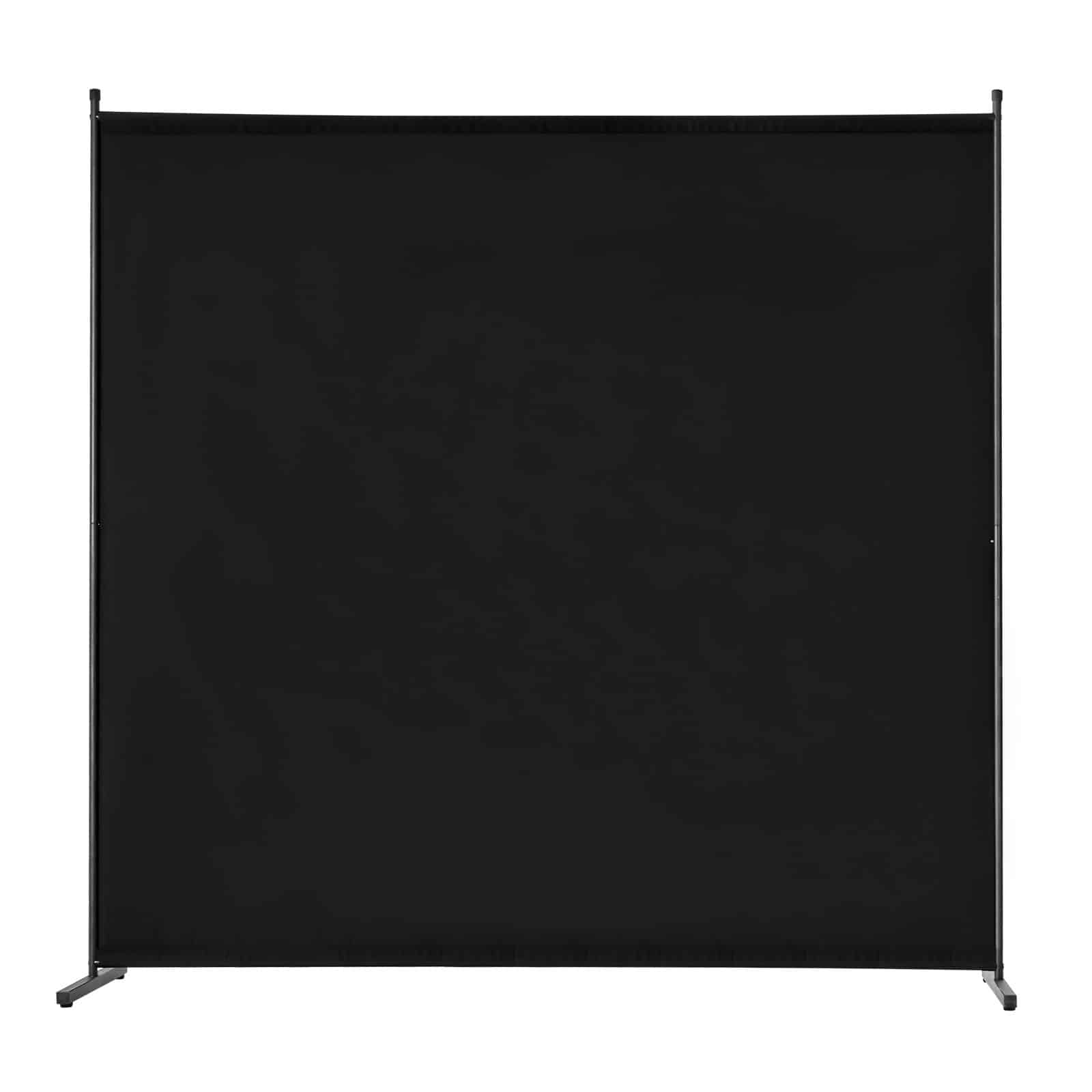 VEVOR 181x181 cm Freestanding Room Divider, Waterproof Oxford Fabric Privacy Screen for Home, Office, Black, Single Panel — изображение 11