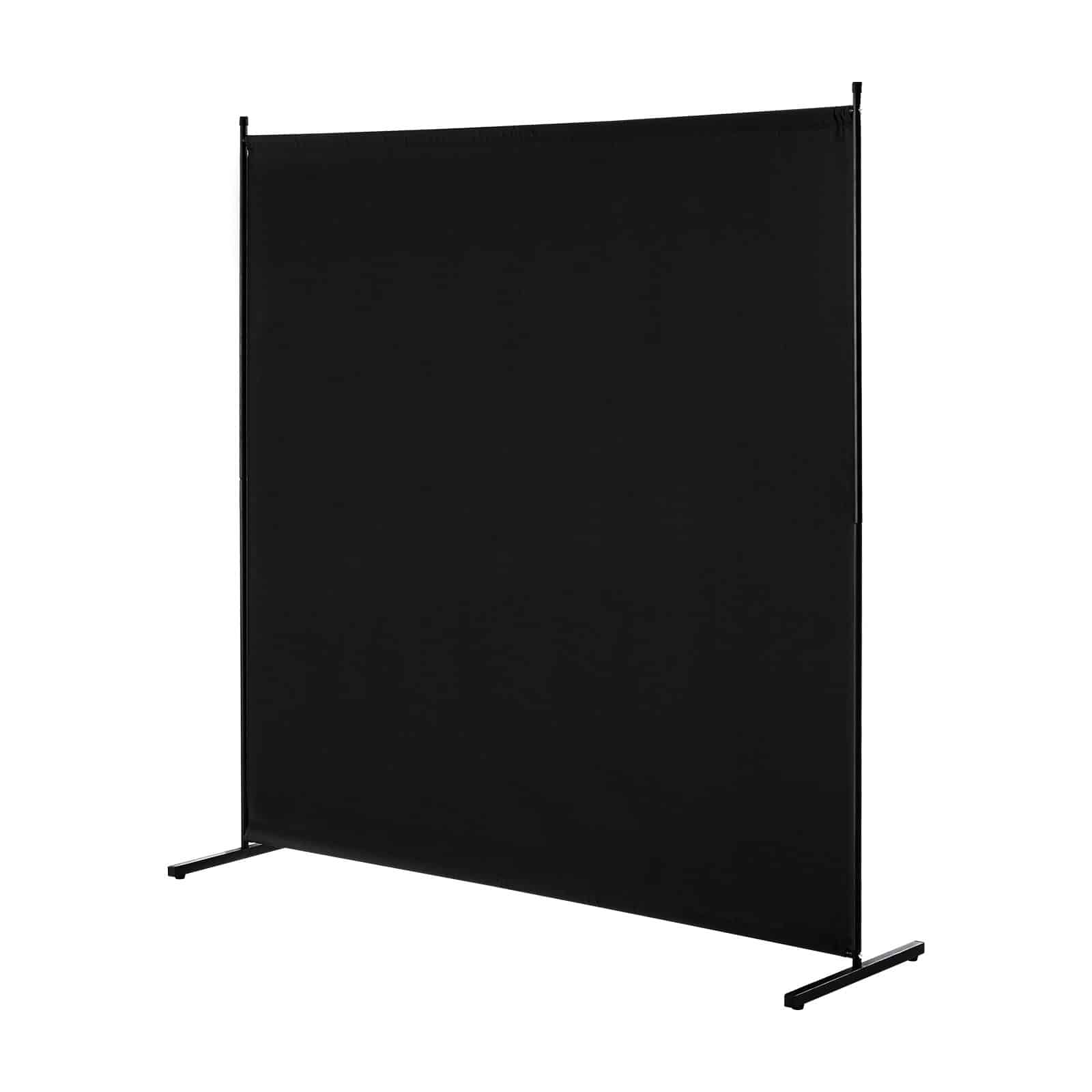 VEVOR 181x181 cm Freestanding Room Divider, Waterproof Oxford Fabric Privacy Screen for Home, Office, Black, Single Panel — изображение 9