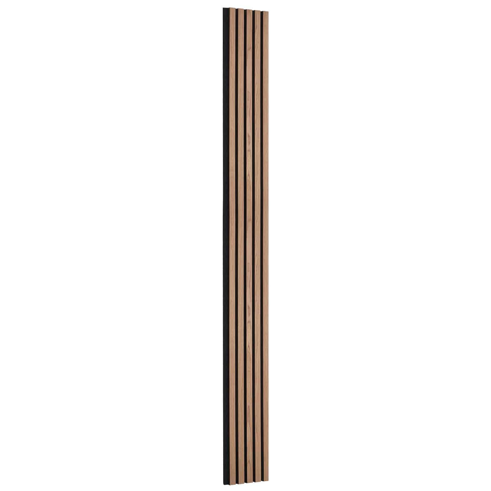 VEVOR Walnut Acoustic Wood Slat Panels 20x240cm MDF Wall Panels for Modern Interior, Noise Reduction & Easy Install, 1pc - Image 12