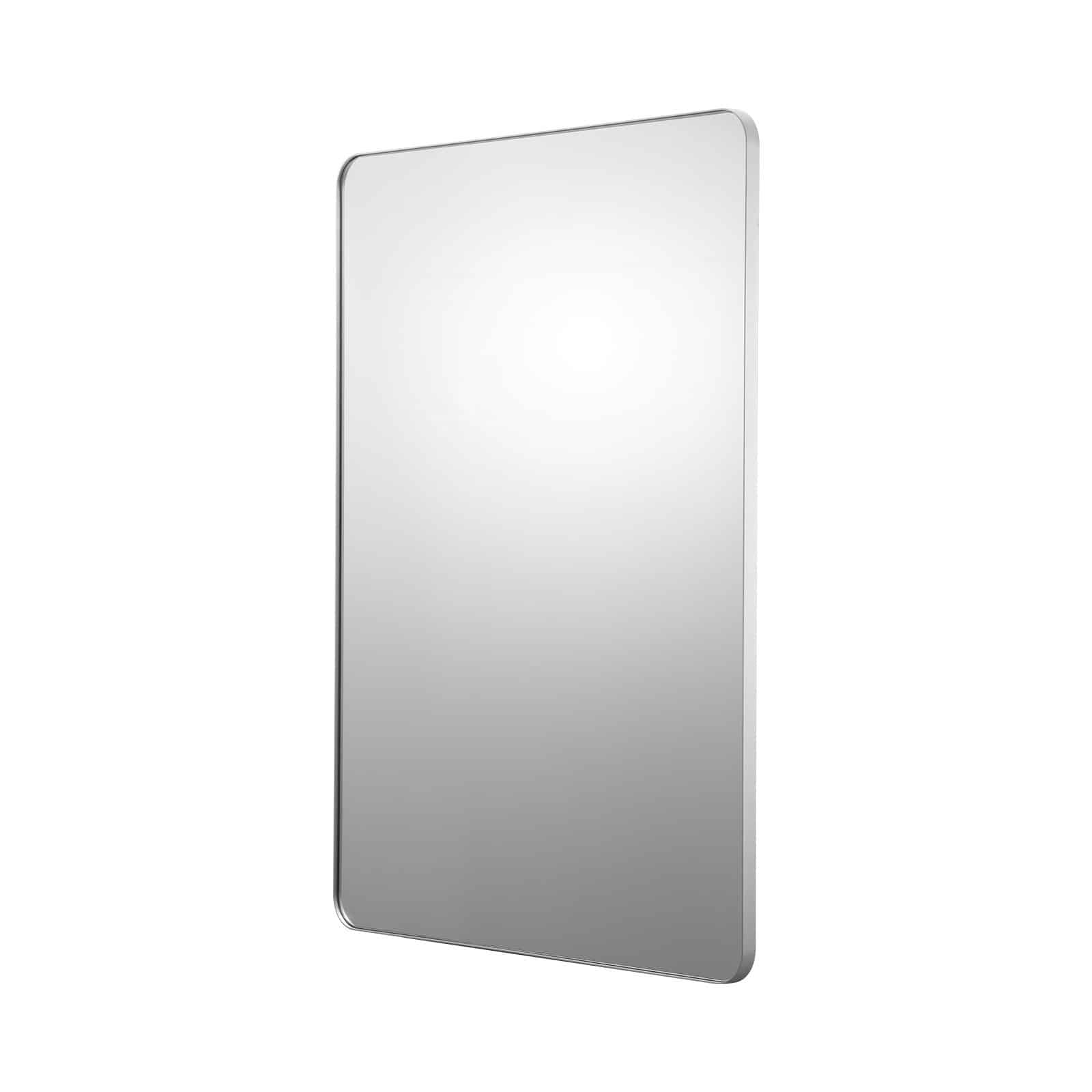 VEVOR Wall Mounted Makeup Mirror 91x122 cm, Tempered Glass, Aluminum Frame, Explosion-Proof, Scratch-Resistant, for Bathroom/Bedroom – Paveikslėlis 9