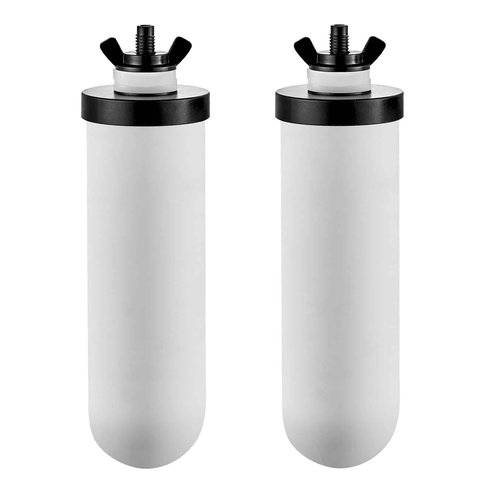 VEVOR Ceramic Water Filter Replacements, 2-Pack, Removes 99.9% Chlorine & Heavy Metals, Compatible with Gravity Systems – Paveikslėlis 10